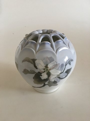 Royal Copenhagen Art Nouveau Vase Pierced No 53/257