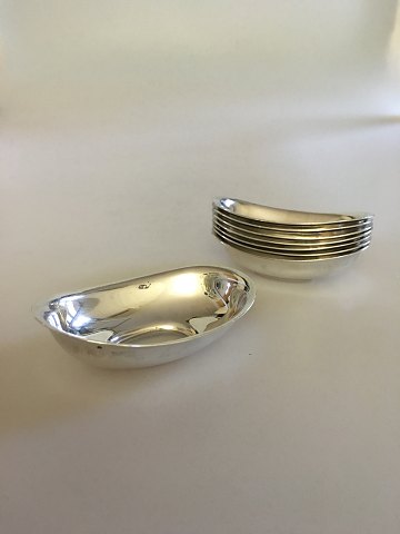 Hans Hansen Sterling Silver Nut Dishes No 444