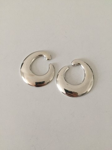 Georg Jensen Sterling Silver Earrings by Torun No 368