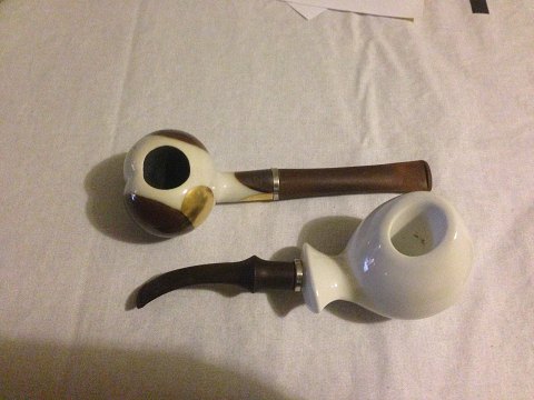 Royal Copenhagen Pipes in porcelain