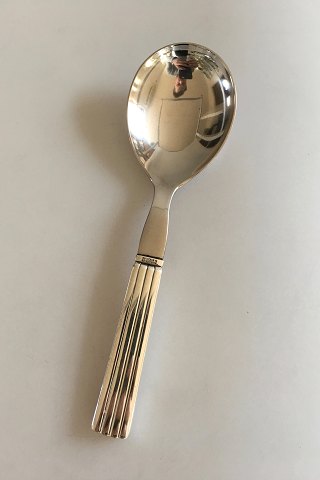 Georg Jensen Sterling Silver Bernadotte Serving Spoon No 122