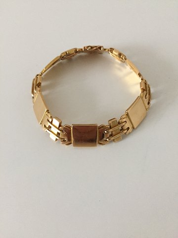 Georg Jensen 18K Gold Bracelet No 287 from 1933-1944