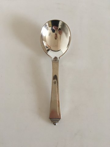 Georg Jensen Pyramid Sterling Silver Marmelade Spoon No 163