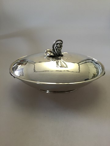 Georg Jensen Sterling Silver Oval Vegetable Dish No 408B