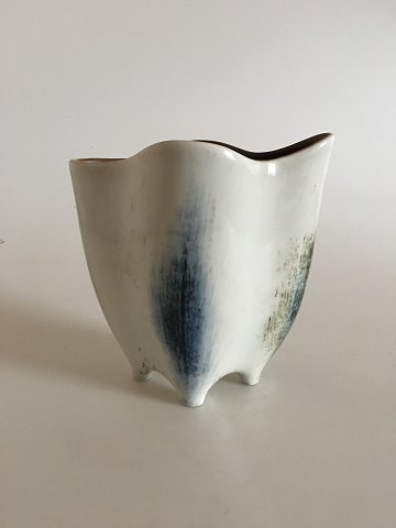 Bing and Grondahl Stoneware Vase in a interesting design