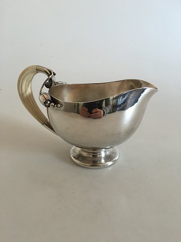 Georg Jensen Blossom Sterling Silver Gravy Boat No 2A