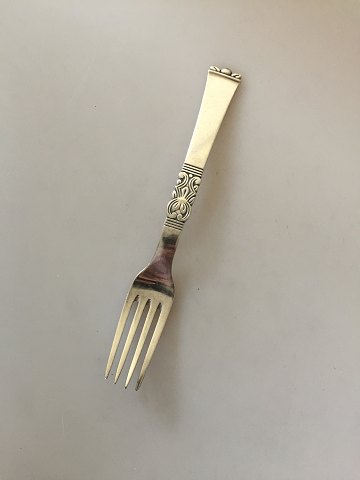 Rigsmønstret Silver Lunch Fork Frigast