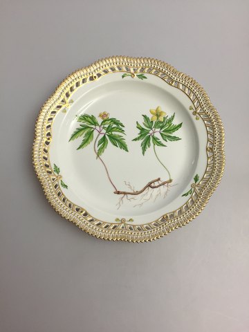 Royal Copenhagen Flora Danica Plate/charger with pierced border No 3526