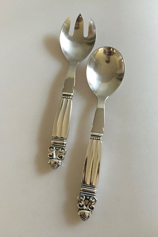 Georg Jensen Sterling Silver / Steel 