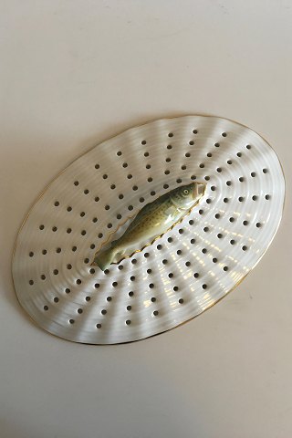 Royal Copenhagen Flora Danica Fish Drainer For platter No 19/3522