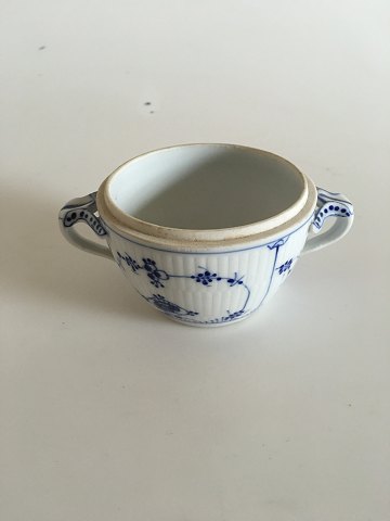 Royal Copenhagen Blue Fluted Plain Sugar Bowl without Lid No 244