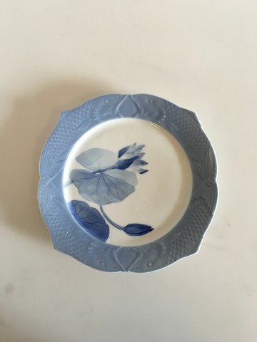 Royal Copenhagen Art Nouveau Plate with fish border