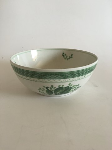 Royal Copenhagen Green Tranquebar Salad Bowl No 934