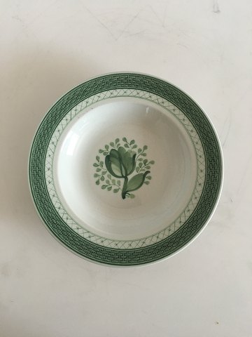 Royal Copenhagen Green Tranquebar Deep Dinner Plate No 947