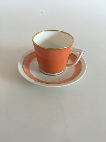 Royal Copenhagen Jaegersborg Espresso Cup and Saucer No 792/9535