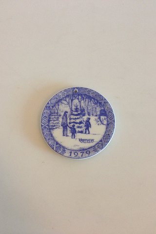 Royal Copenhagen Annual Mini plate Ornament 1979