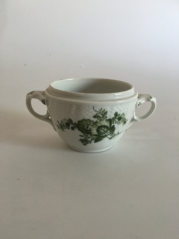 Royal Copenhagen Green Flower Sugar Bowl No 1680 (without lid)