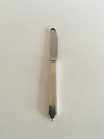 Georg Jensen Sterling Silver Pyramid Luncheon Knife No 024