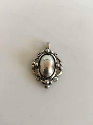 Georg Jensen Sterling Silver 1989 Annual Pendant