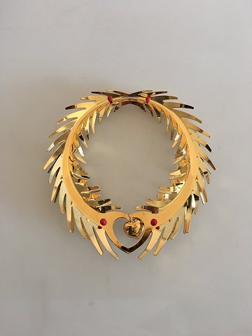 Georg Jensen Golden Christmas Door Wreath, Large