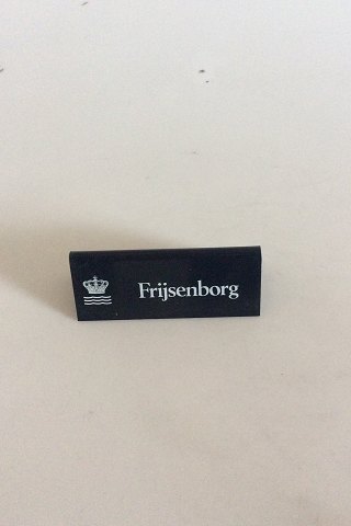 Royal Copenhagen Dealer Advertising sign in Plastic "Frijsenborg"