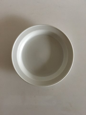 Royal Copenhagen White Domino Deep Plate.