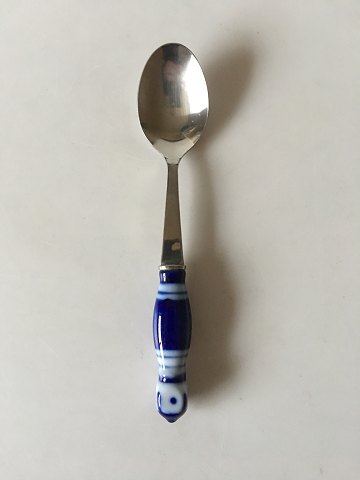 Bjorn Wiinblad Siena Blue Rosenthal Tea Spoon in Ceramic and Steel