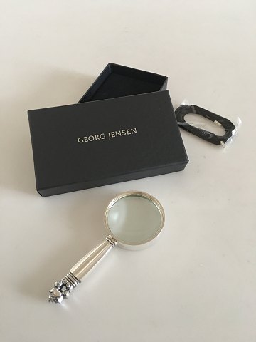 Georg Jensen Sterling Silver Acorn Magnifying Glass