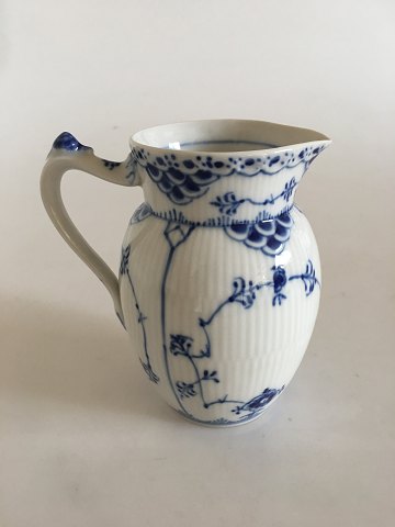 Royal Copenhagen Blue Fluted Half Laced Milk Pitcher No 561