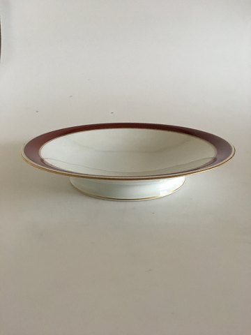 Bing & Grøndahl Egmont Cake Bowl on Short Foot No 206