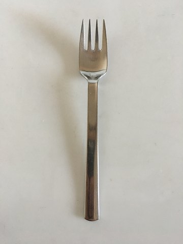 Georg Jensen New York, Mat Dinner Fork In Stainless Steel