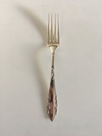 Delt Lilje Silver Luncheon Fork Frigast