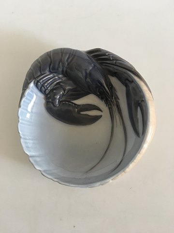 Royal Copenhagen Bowl No 3498 with Lobster Decoration