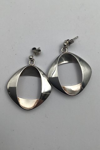 Georg Jensen Sterling Silver Henning Koppel Earrings No 190.