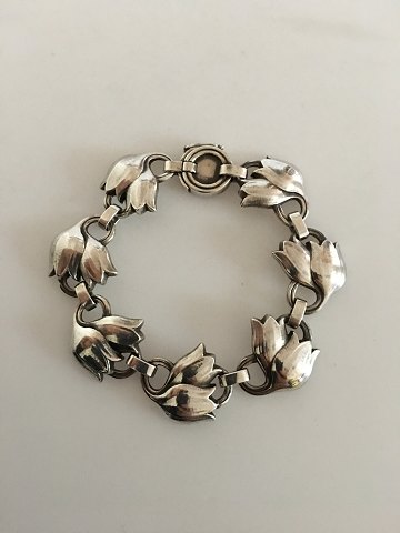 Georg Jensen Sterling Silver Bracelet No 100B.