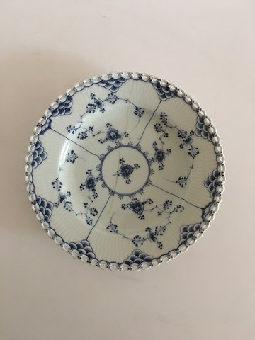 Royal Copenhagen Antique Blue Fluted Full Lace Plate