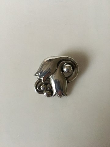 Georg Jensen Sterling Silver Brooch No 100A