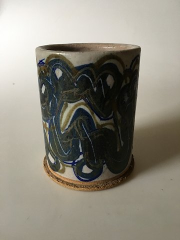 Sten Lykke Madsen Stoneware Vase from his own studio.