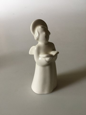 Royal Copenhagen Blanc de Chine figurine Angel with songbook