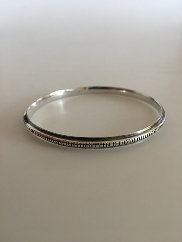 Hans Hansen Sterling Silver Bangle Bracelet No. 209