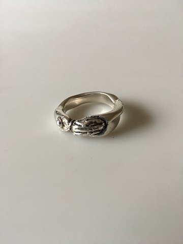 Georg Jensen Sterling Silver Ring No 363 by Ole Kortzau