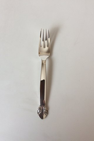 Georg Jensen Sterling Silver Bittersweet Dinner Fork Large No  002