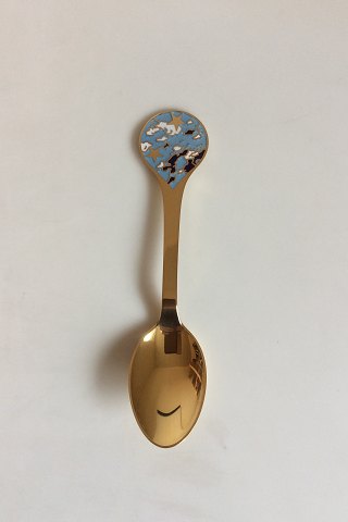 Anton Michelsen Gilded Sterling Silver Christmas Spoon 1993.