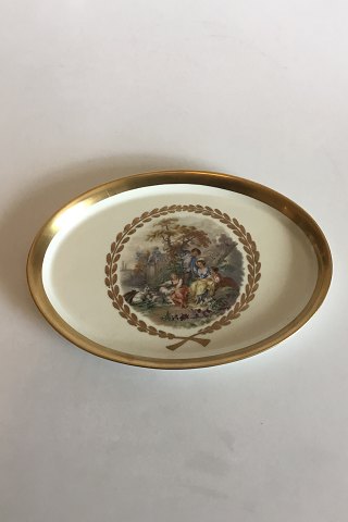 Royal Copenhagen Mythological Decoration with Cupid Oval Dish