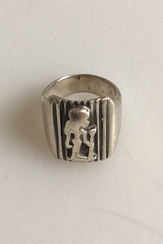 Hans Hansen Sterling Silver Ring