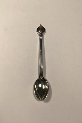 Evald Nielsen Silver Coffee Spoon No 3.