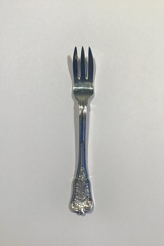 Georg Jensen Rosenborg Silver Plated Cake Fork