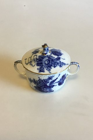 Royal Copenhagen Blue Flower with Gold Sugar Bowl No 1552