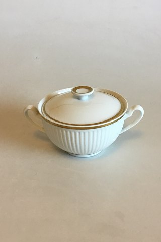 Royal Copenhagen Tunna Sugar Bowl with Lid No 1277/9951