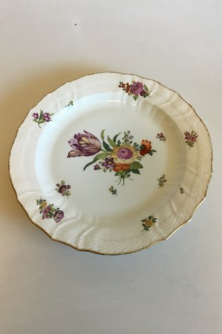 Royal Copenhagen Full Saxon Flower Large Round Dish